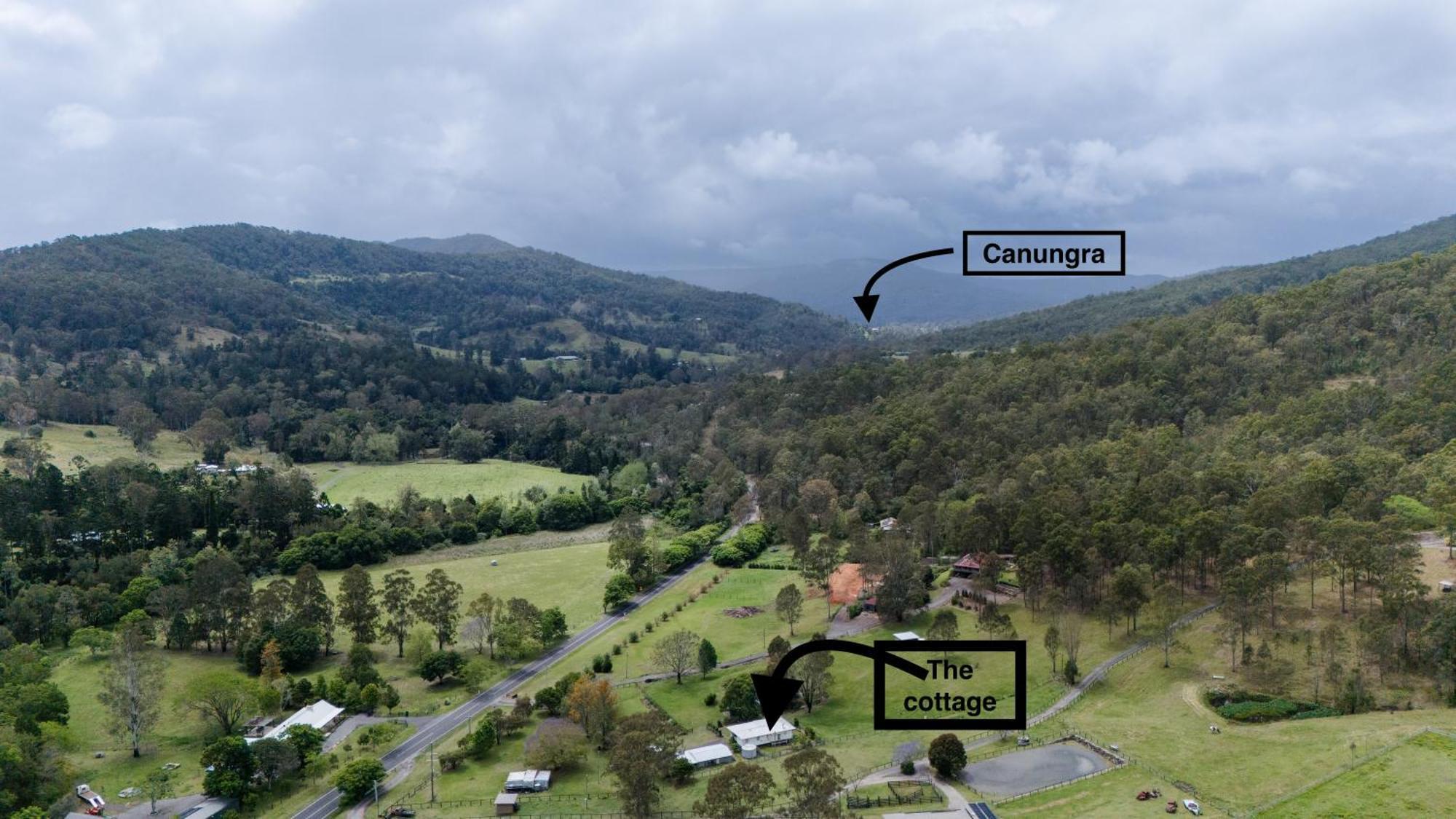 Cottage On Lamington Canungra 외부 사진